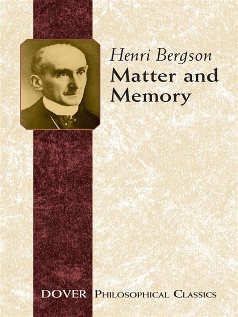 Matter And Memory Modern Philosophers Book Of Revelation Memories