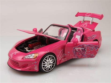 Honda S2000 Cabrio 1995 Pink Suki Fast And Furious Modellauto 124 Jada