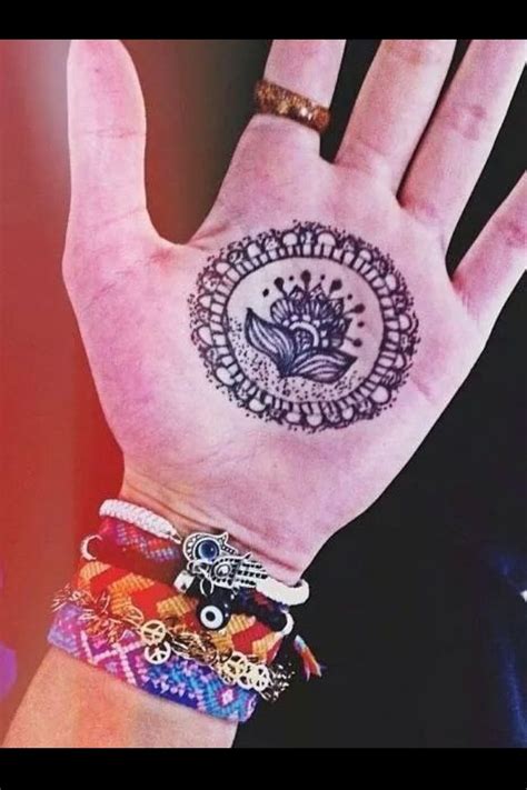 Bohemian Flower Hand Tattoo Tattoomagz › Tattoo Designs Ink Works Body Arts Gallery