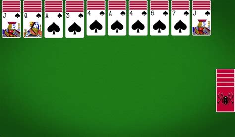 Spider solitaire is a solitaire game where the objective is to order all the cards in descending runs from king down to ace in the same suit. Play Spider Solitaire Online