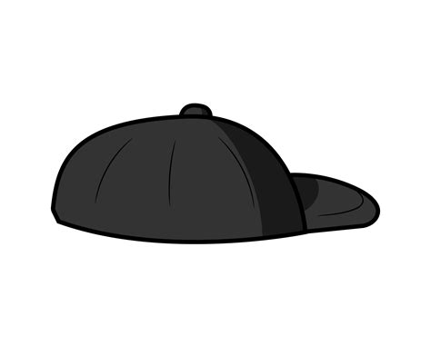 Black Cap Wear Hip Hop Hat Back View 15694071 Png