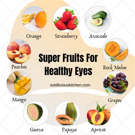 Super Fruits For Healthy Eyes Peach Healthy Healthy Eyes Vegan