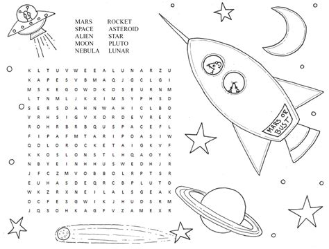 Printable Space Puzzles For Kids Activity Shelter