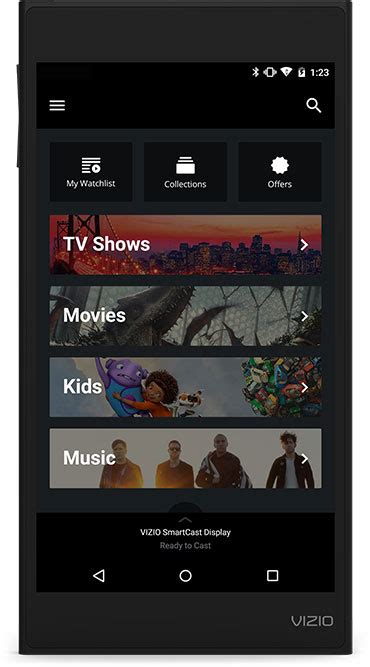 I can download vizio smartcast app on my phone but our i've seen several walk throughs of people demonstrating how to smartcast to your smart tv wirelessly and i followed the steps exactly to the t. VIZIO SmartCast App - A Whole New Way to Watch | VIZIO