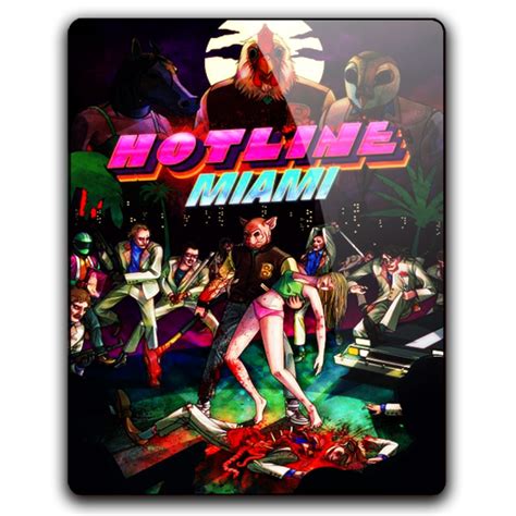 Hotline Miami Icon by dylonji on DeviantArt