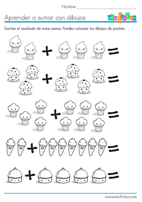 Desarrollo de motricidad mientras arrastra las imágenes, trabaja concentración e identificación visual de objetos. aprender a sumar con dibujos | Dibujos para preescolar, Actividades de matematicas, Matemáticas ...