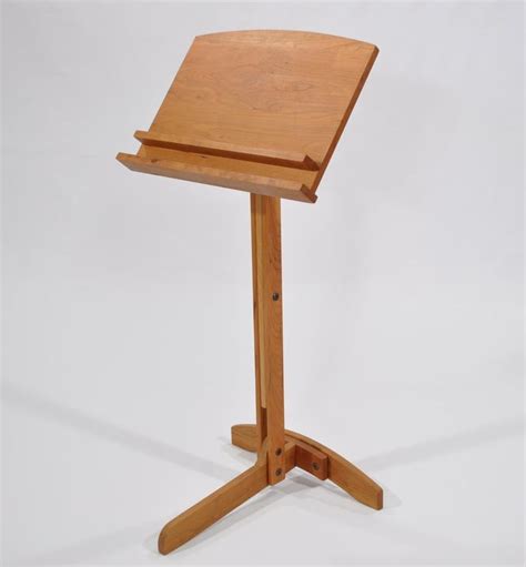 Signature Wooden Music Stand Cherry Etsy Wooden Music Stand Music