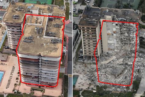 Before And After Photos Show Deadly Florida Condo Collapse