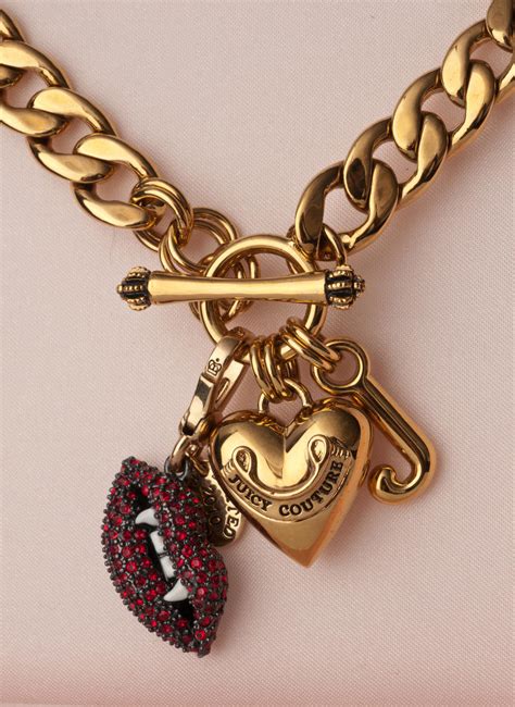 Juicy Couture Charm Necklace By Eliserawr On Deviantart