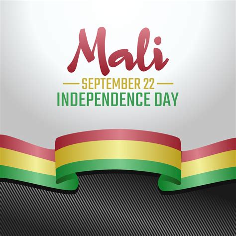 Vector Graphic Of Mali Independence Day Good For Mali Independence Day