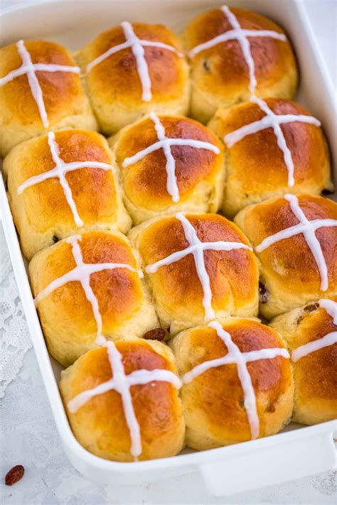 Easy Hot Cross Buns Recipe Video Sweet And Savory Meals