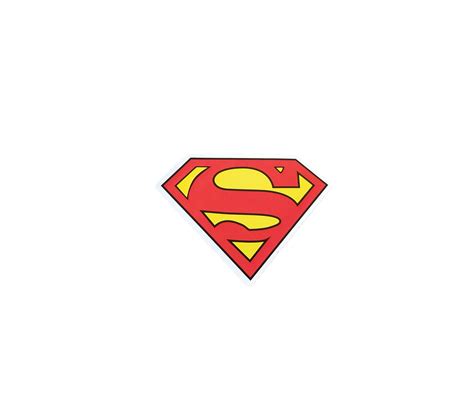 Original Superman Logo Sticker Superman Emblem Man Of Steel Sticker