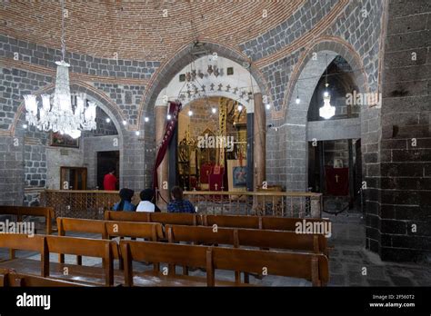 Virgin Mary Syriac Orthodox Church In Diyarbakir Turkey Detail From