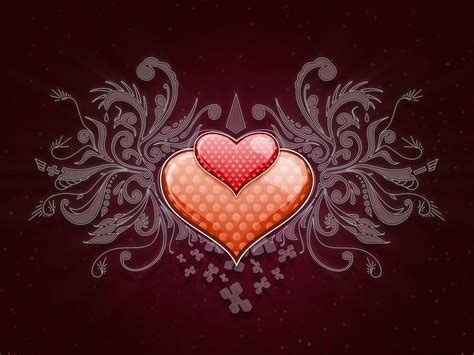 Free Download Wallpapers Of Love Hearts Viewing Gallery 1600x1200 For