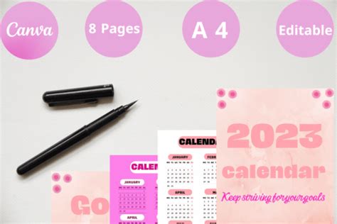 Best Calendar Canva Templates 2023 Graphic By M S For Digital Products