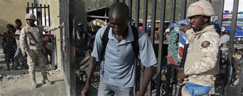 Urge Control Migratorio En La Frontera Dominico­ Haitiana Afirman Vinicio Castillo Y Rafael Paz