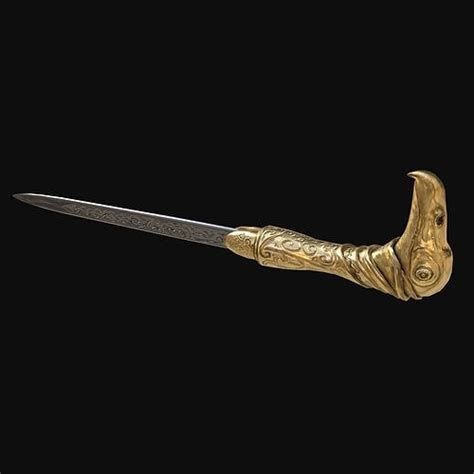 3d Model Cane Sword Assassins Creed Syndicate Vr Ar Low Poly