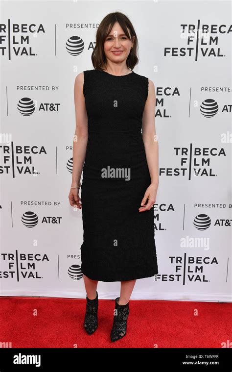 Emily Mortimer Attends The Premiere Of Good Posture During The 2019 Tribeca Film Festival At
