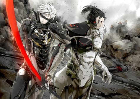 Raiden And Samuel Rodrigues Metal Gear And 1 More Drawn By Izumi