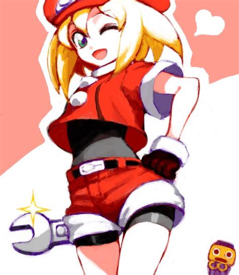 roll caskett mega man mega man art megaman series