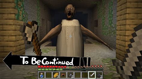 This Is Real Granny In Minecraft To Be Continued By Scooby Craft Youtube