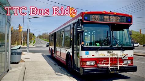 Toronto Ttc Bus Ride On Route Jane Express To Jane Stn Orion Hev Og