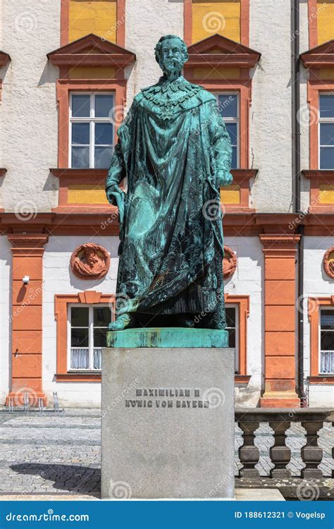 Statue Of Maximilian Churfuerst Von Bayern Wittelsbacher Square Munich