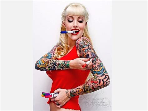 tattooed beauty cool tattooed beauty hd wallpaper pxfuel