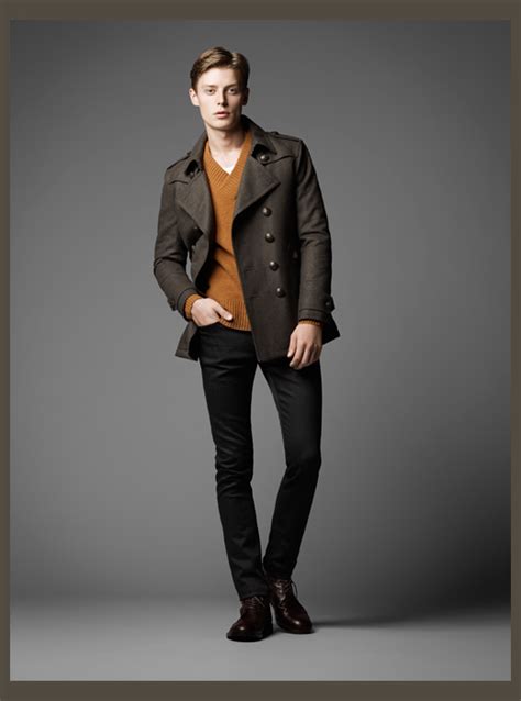 Male Model Otaku Janis Ancens Burberry Black Label Fw13 Collection