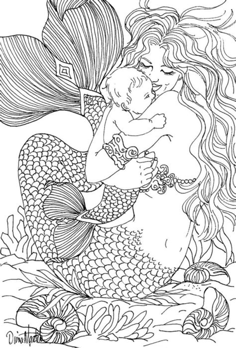These mermaid coloring pages printables are available for personal and classroom use only. coloring.rocks! | Mermaid coloring pages, Mermaid tattoos ...