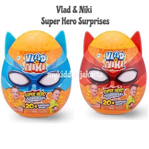 Jual Zuru Vlad And Niki Superhero Surprise Egg Series 1 Original