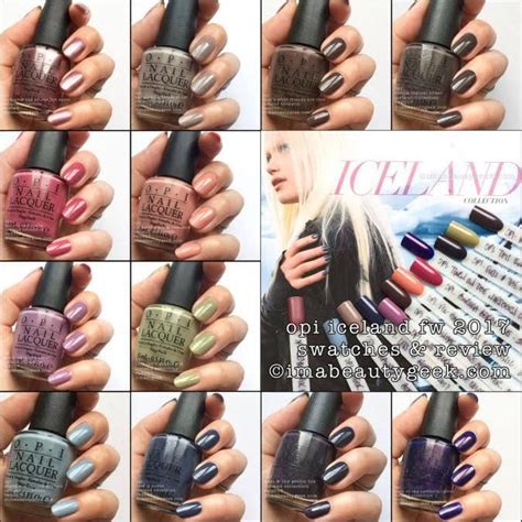 Opi Iceland Opi Iceland Collection Hair And Nails Gel Color
