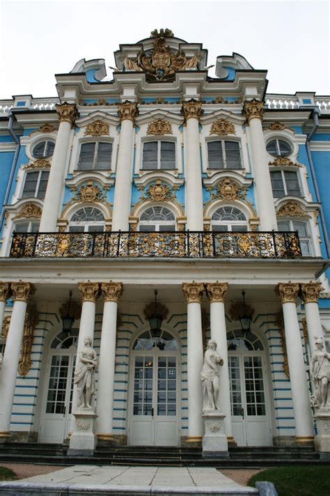 Palace Front Of Tsarskoe Selo Free Stock Photo Public Domain Pictures