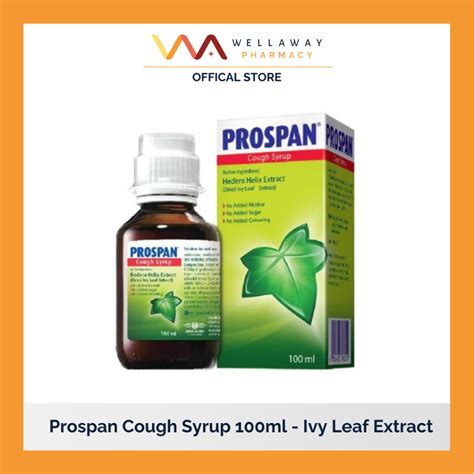 Prospan Cough Syrup 100ml Ivy Leaf Extract Shopee Singapore