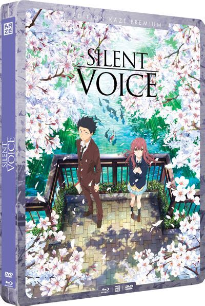 Silent Voice Le Film Steelbook Combo Blu Ray Dvd Steelbook Edition