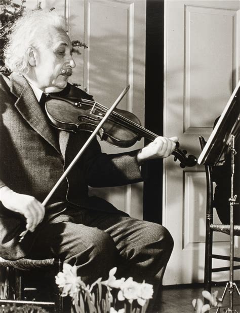 Albert Einstein Playing The Violin For Orphan Children In Princeton