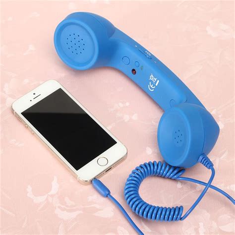 5pcslot New Fashion 35mm Mic Retro Telephone Cell Phone