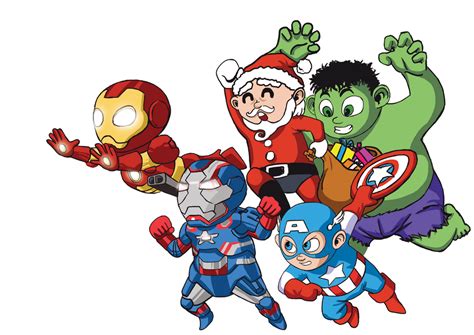Its Christmas Baby Avengers Assemble By Deemonhunter360 On Deviantart