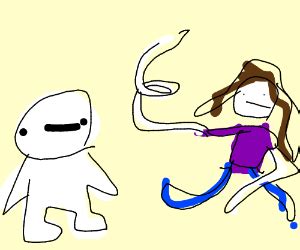 Idk english is weird) channel: Jaiden Animations with the odd1sout - Drawception