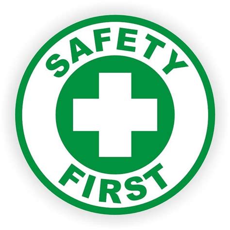 Detail Logo Safety First Koleksi Nomer 1