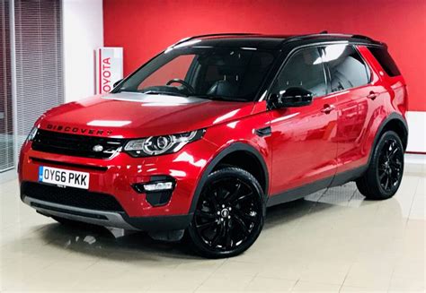Used Land Rover Discovery Sport Td4 Hse Black Firenze Red 20 4x4