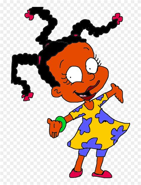 Susie Carmicheal Smiling Image Rugrats Susie Transparent Hd Png