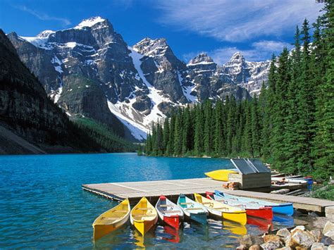 Solve Moraine Lake Banff National Park Jigsaw Puzzle Online With 35 Pieces