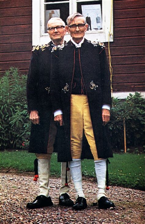 Folkcostumeandembroidery Mens Costume Of Leksand Dalarna Sweden And