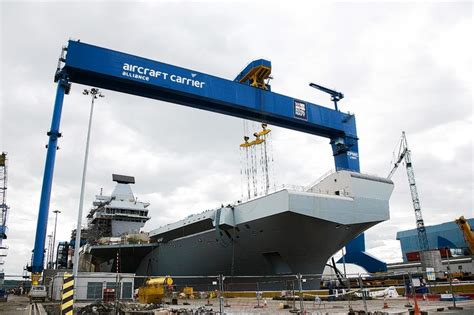 Hitech Deck Coating For Hms Queen Elizabeth Aircraft Carrier