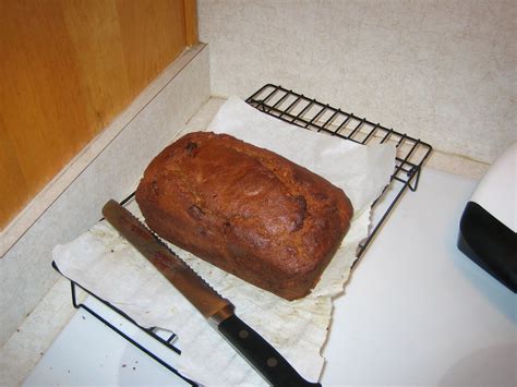 Preheat your oven to 350 degrees f. banana bread done | And just waiting to be cut. | tracey r ...