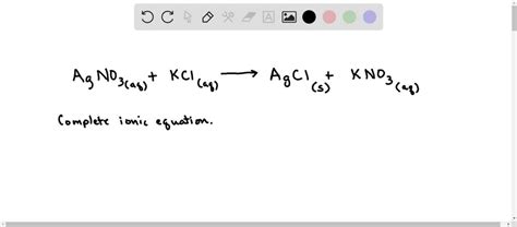 Solved Write The Balanced Complete Ionic Equation For The Reaction
