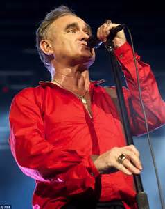 morrissey gives energetic performance in madrid after revealing cancer battle daily mail online