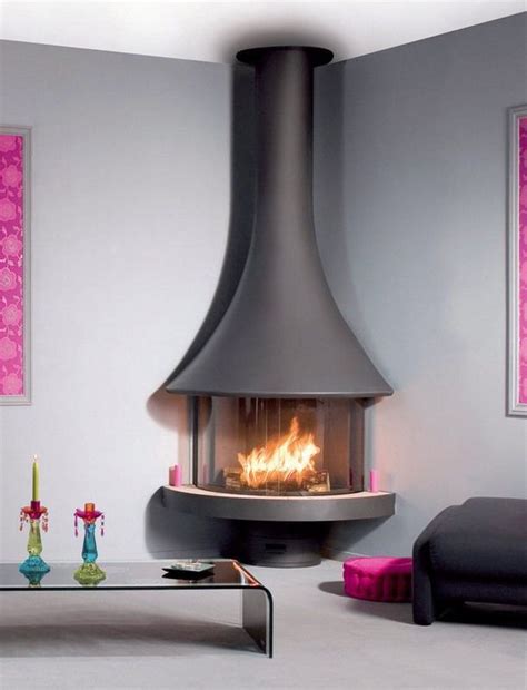 Round Freestanding Wood Burning Fireplace Fireplace Ideas