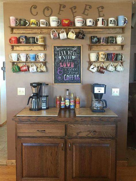 25 Diy Coffee Station Ideas You Need To Copy Homemydesign